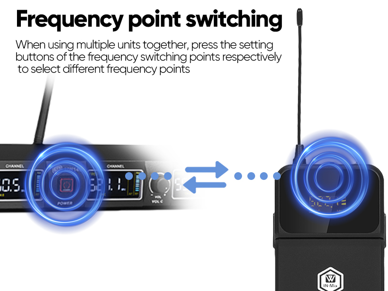 Amazon.com: W IN-MIX Professional UHF Wireless Microphone System